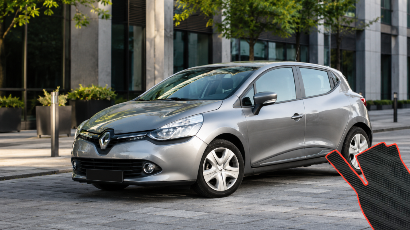 Koberečky do Renault Clio 4 Hatchback — EVA, guma nebo velur?