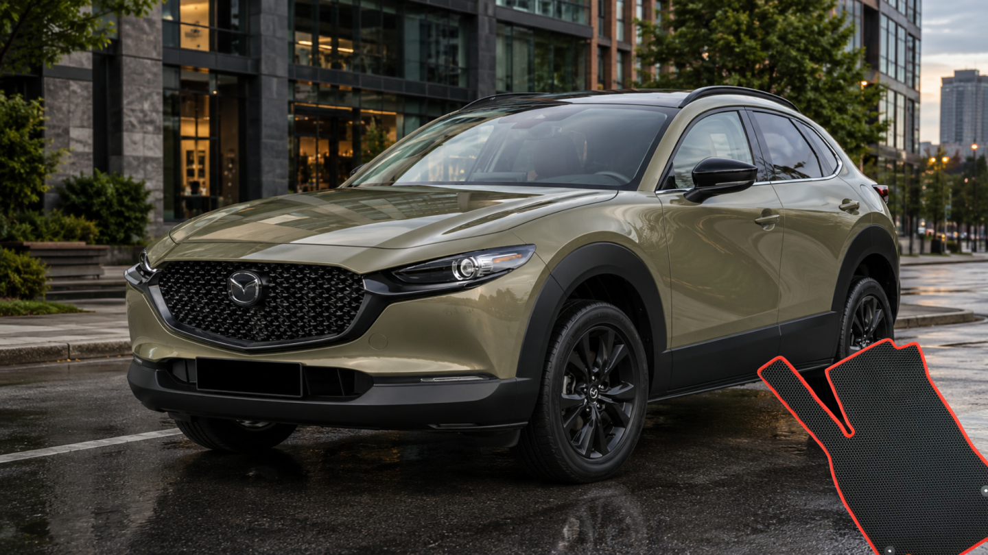 Koberečky do Mazda CX-30 — EVA, guma nebo velur?