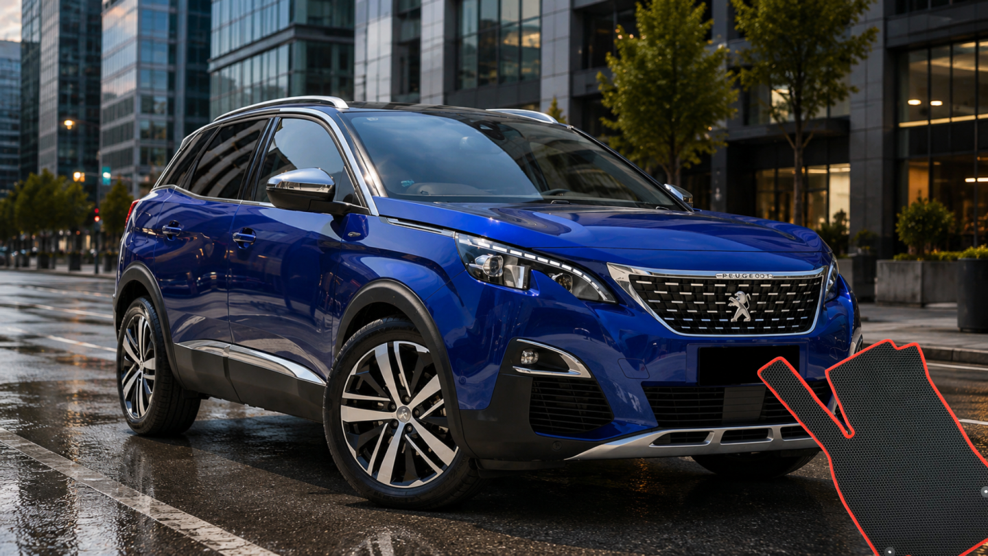 Koberečky do Peugeot 3008 P84 — EVA, guma nebo velur?
