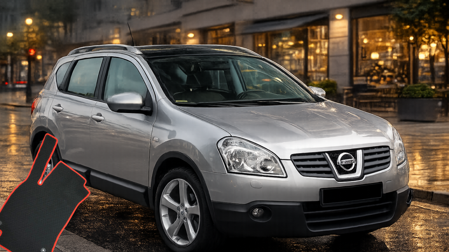 Koberečky do Nissan Qashqai J10 — EVA, guma nebo velur?