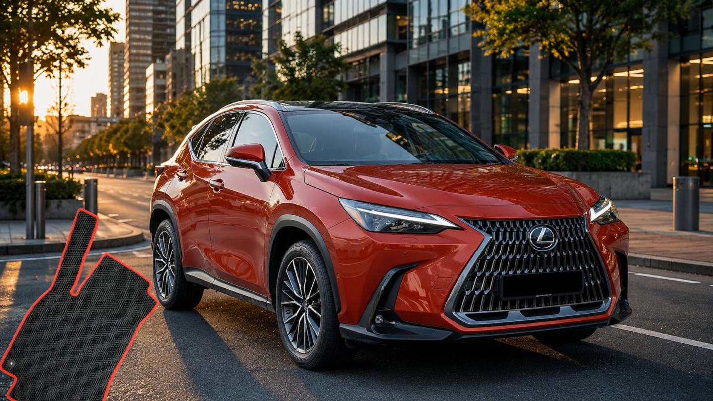 Koberečky do Lexus NX 2. gen — EVA, guma nebo velur?