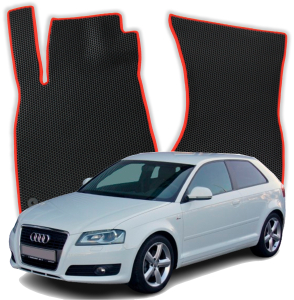 Autokoberce do Audi A3 S-Line 8P 2 gen Hatchback 3 dveře (2003-2013)
