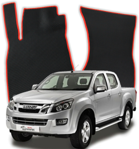 Autokoberce do Isuzu D-MAX Double Cab 2 gen Pick-up (2011-2025)