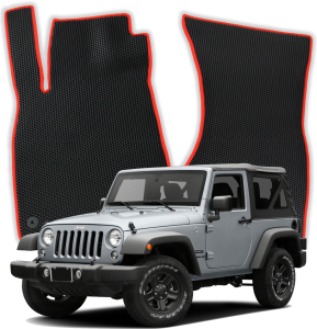 Autokoberce EVA  Jeep Wrangler JK 3 gen SUV 3 dveře Short (2006-2018)