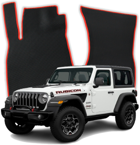 Autokoberce do Jeep Wrangler Rubicon 4 gen SUV 3 dveře (2017-2025)