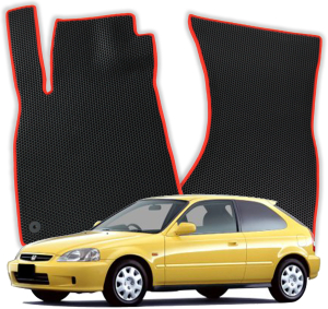 Autokoberce do Honda Civic 6 gen Hatchback 3 dveře (1995-2000)