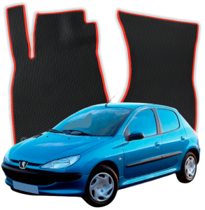 Autokoberce do Peugeot 206 1 gen Hatchback 5 dveří (1998-2012)