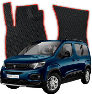 Autokoberce EVA  Peugeot Rifter K9 3 gen KombiVan (2018-2025)