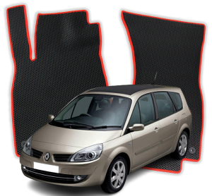 Autokoberce do Renault Scenic 2 gen Minivan (2003-2009)