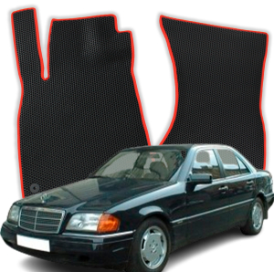 Autokoberce do Mercedes-Benz C Třída W202 1 gen Sedan Verze pro UK (1993-2000)