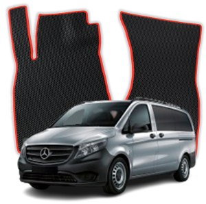 Autokoberce do Mercedes-Benz eVito 9 místný W447 3 gen Minivan (2014-2025)