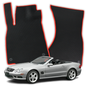 Autokoberce do Mercedes-Benz SL R230 5 gen Cabrio (2001-2011)