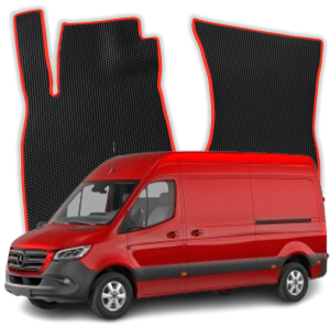 Autokoberce do Mercedes-Benz Sprinter 3 místa W907/W910 3 gen Dodávka (2018-2025)