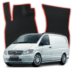 Autokoberce do Mercedes-Benz Vito W639 2 gen Minivan 4 dveře Long (2003-2014)