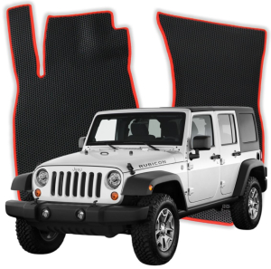 Autokoberce do Jeep Wrangler Rubicon 3 gen SUV 5-dveřový (2006-2018)