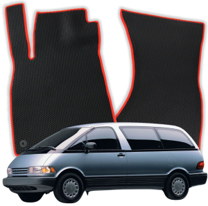 OMEVO EVA Koberečky® pro Toyota Previa 1 gen Minivan (1990-2000) 