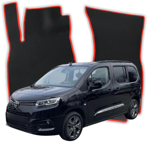 Autokoberce do Toyota ProAce City Verso 5-místný 2 gen KombiVan 5 dveří Short (2019-2025)