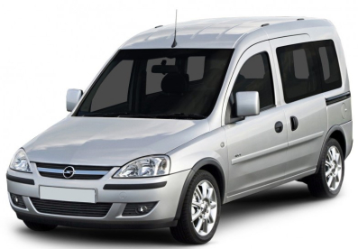 Autokoberce do Opel Combo C 5 místný 2 gen Minivan 5 dveří (2001-2011)