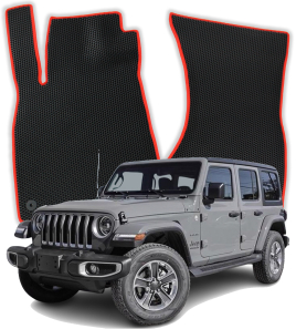 Autokoberce do Jeep Wrangler 5 místný Sahara 4 gen SUV 4 dveře (2017-2025)