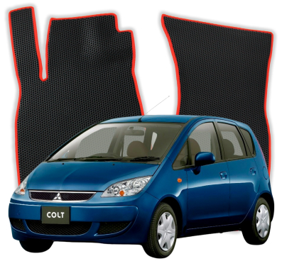Autokoberce do Mitsubishi Colt Z30 6 gen Hatchback 5 dveří (2004-2012)