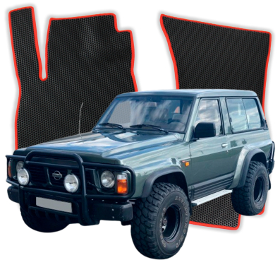 Autokoberce do Nissan Patrol 5 místný Y60 4 gen SUV 3 dveře (1987-1997)