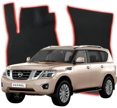 Autokoberce do Nissan Patrol 5 místný Y62 6 gen SUV (2010-2024)