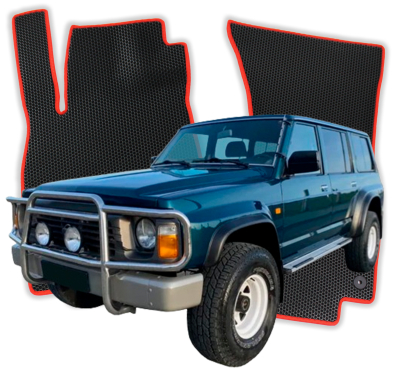Autokoberce do Nissan Patrol 7 místný Y60 4 gen SUV (1987-1997)