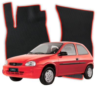 Autokoberce do Opel Corsa B 2 gen Hatchback 3 dveře (1993-2000)