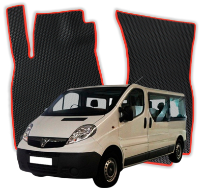 Autokoberce do Opel Vivaro 6 místný A 1 gen Minivan 4 místný (2001-2014)