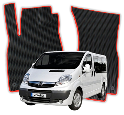Autokoberce do Opel Vivaro 9 místný A 1 gen Minivan (2001-2014)