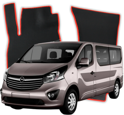 Autokoberce do Opel Vivaro B 9 místný 2 gen Minivan (2014-2019)