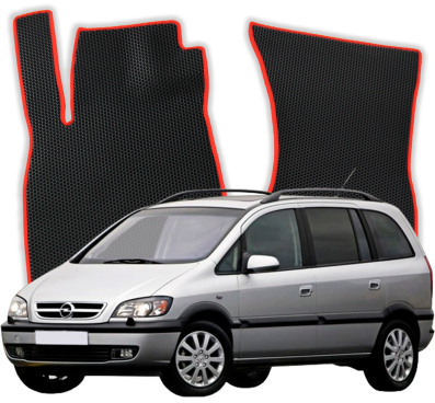 Autokoberce do Opel Zafira A 7 místný 1 gen Minivan (1999-2005)