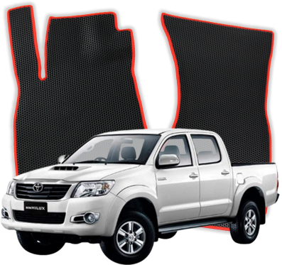 Autokoberce do Toyota Hilux 7 gen Pick-up 4 dveře (2005-2015)