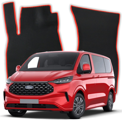 Autokoberce do Ford Transit Custom 9místný 2 gen van 5dveřový (2023-2025)