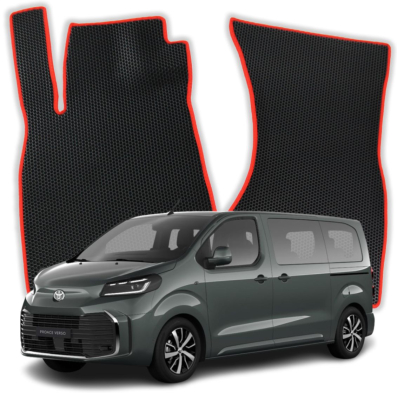 EVA autokoberce OMEVO pro Toyota ProAce Verso Verze s stolem Long VIP 1 gen Van (2016-2025)