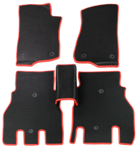 Autokoberce do Jeep Wrangler JL 4 gen SUV 4 dveře Long (2017-2025)