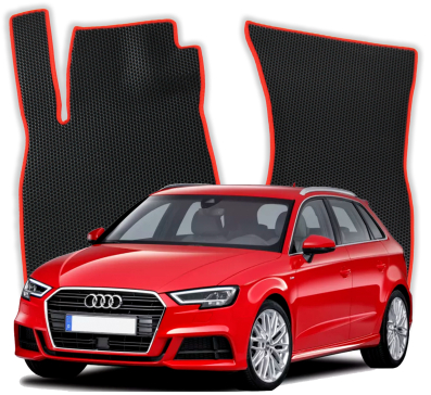 Autokoberce do Audi A3 S-Line Sportback 8V 3 gen Hatchback 5 dveří (2012-2020)