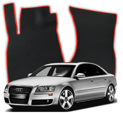 Autokoberce do Audi A8 S-Line D3 2 gen Sedan Short (2002-2009)