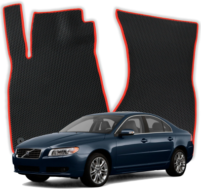 Autokoberce do Volvo S80 2 gen Sedan Verze pro USA (2006-2016)