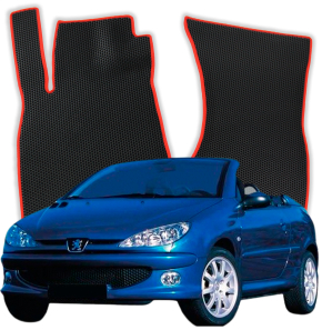 Autokoberce do Peugeot 206 CC 1 gen Cabrio 3 dveře (1998-2012)