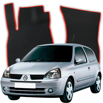Autokoberce do Renault Clio faceliftovaná verze (2005) - před faceliftem (před rokem 2009) 2 gen Hatchback 3 dveře (1998-2012)