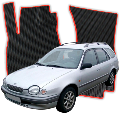 Autokoberce do Toyota Corolla E110 8 gen Hatchback 3 dveře (1997-2002)