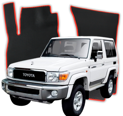 Autokoberce do Toyota Land Cruiser Hard Top 4 místný J70 SUV 3 dveře (2021-2023)
