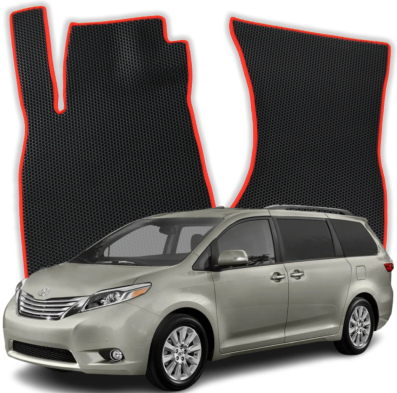 Autokoberce do Toyota Sienna 7 místný Limited 3 gen Minivan (2010-2020)