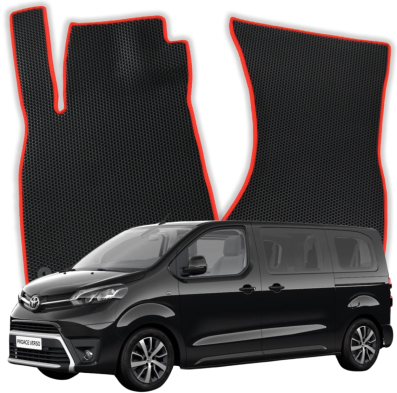 Autokoberce do Toyota ProAce Verso 8 místný Long 2 gen Van 5 dveří Long (2016-2025)