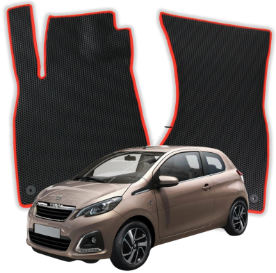 Autokoberce do Peugeot 108 1 gen Hatchback 3dveřový (2014–2022)