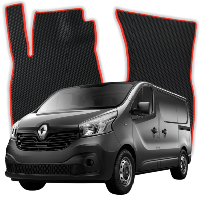 Auto koberecky EVA OMEVO pro Renault Trafic 7-mistny 3 gen Van 5 dveri (2014-2025)