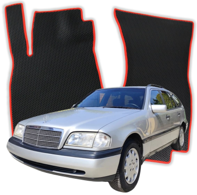 Auto koberecky EVA OMEVO pro Mercedes-Benz C180 W202 1 gen Kombi (1993-2000)
