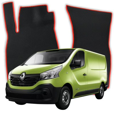 EVA autokoberce OMEVO pro Renault Trafic 3-místný 3 gen Minivan 3 dveře (2014-2025)