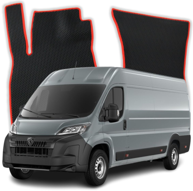 Autokoberce EVA OMEVO pro Peugeot Boxer Furgon L4H2 (3místný) 2 gen Van (2006–2025)